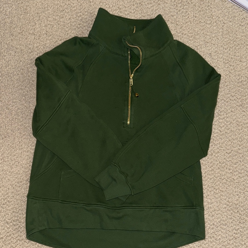 Lululemon Scuba Oversized Funnel-Neck Half-Zip Long Sweatshirt